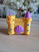 Polly pocket moyen château de sable