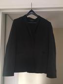 veste de tailleur noire caroll