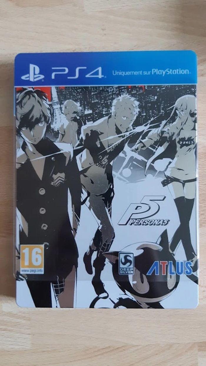 Persona 5 Steelbook Ps4