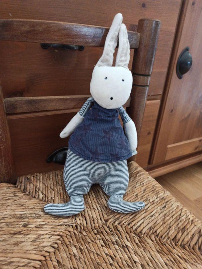 Doudou lapin Ernest moulin roty tbe - photo numéro 2