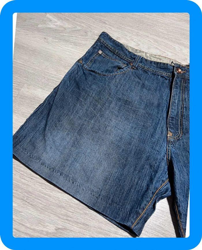 🩳 Short vintage hip hop Sean John en jean Bleu Taille XL 🩳 - photo numéro 14