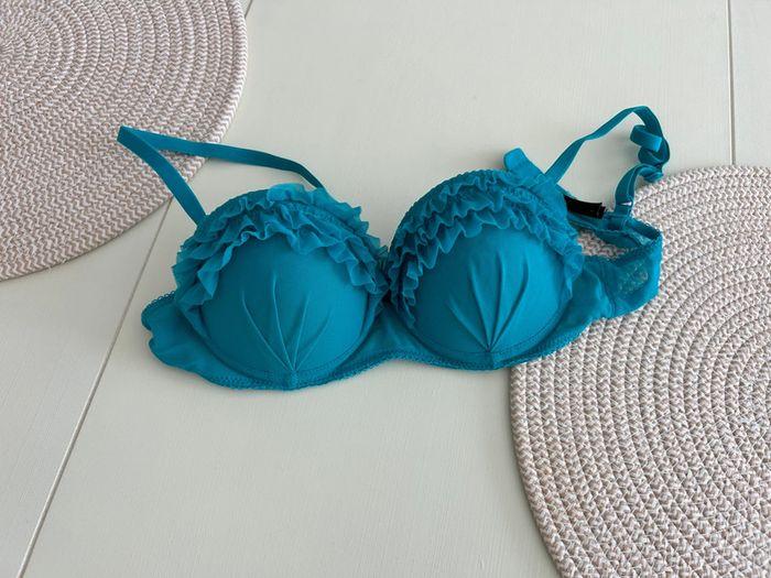 Soutien gorge bleu