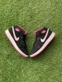 Jordan 1 mid black digital pink size 36