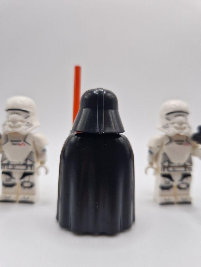 Figurines type lego Sith Dark Vador + 2 stormtroopers star wars - photo numéro 3