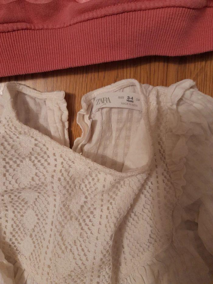 Lot de 4 pull et 1 chemisier Zara 2-3 ans - photo numéro 10