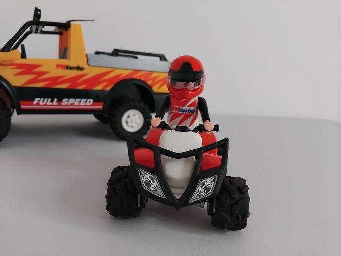 🛻 Playmobil Voiture 4x4 et Quad de Course - photo numéro 2