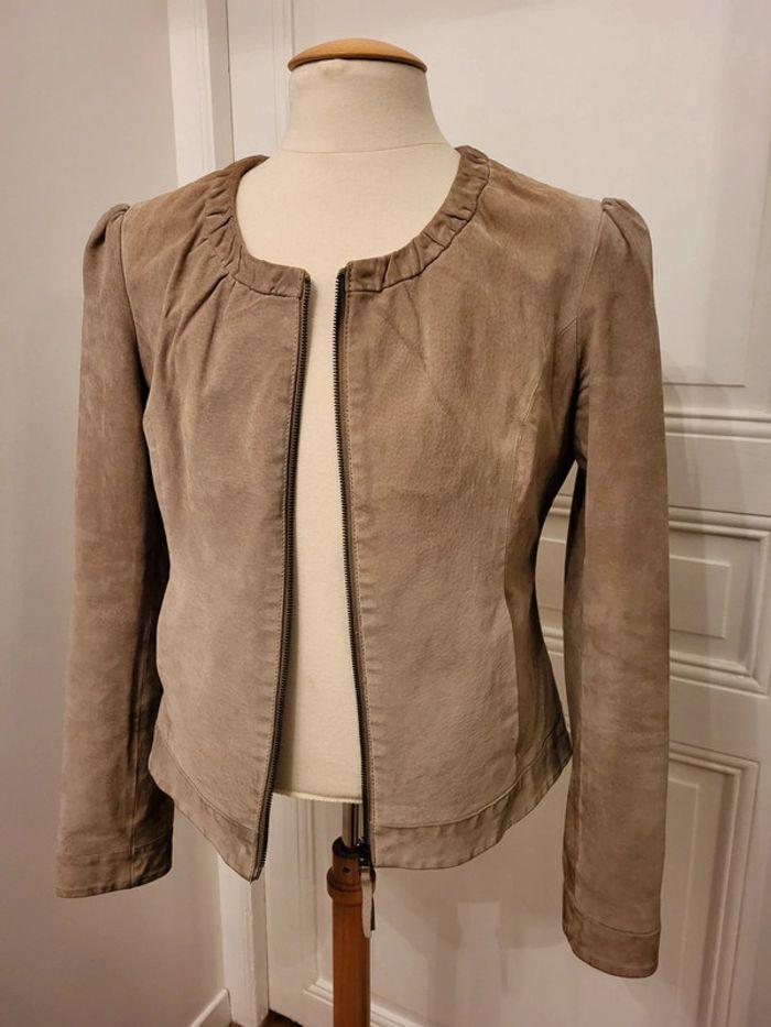 Veste croute de cuir - photo numéro 1