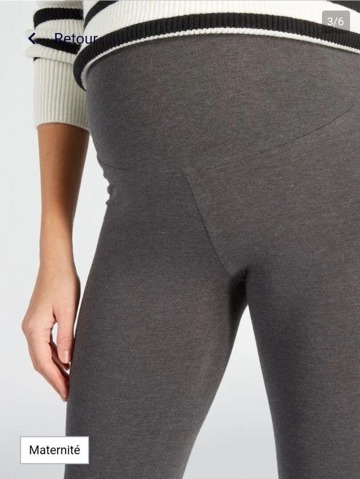 Leggings grossesse  gris - photo numéro 4