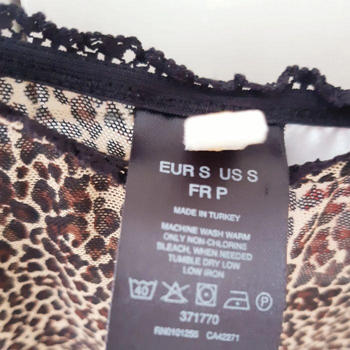 Nuisette sexy leopard. T 36. Neuve. - photo numéro 4