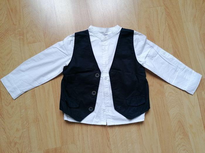 Chemise col mao taille 3 ans - photo numéro 2