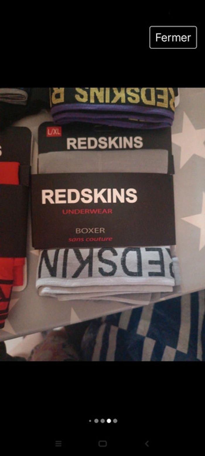 Lot de 4 boxers redskins L/XL - photo numéro 5