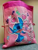 Sac de sport gym natation en toile à cordon Backpack enfant STITCH