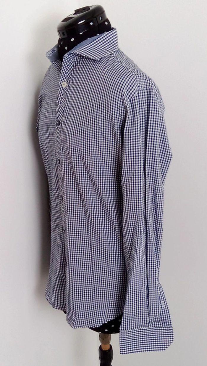 Chemise manches longues à petit carreaux Vichy Steel & Jelly taille S - photo numéro 6