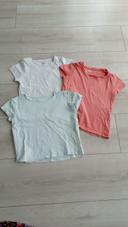 Lot de tee-shirts fille