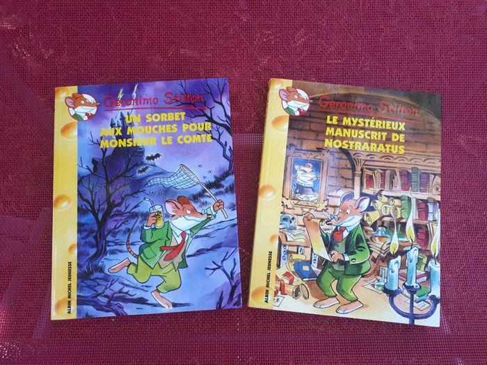 Lot de 2 livres Geronimo Stilton - photo numéro 1