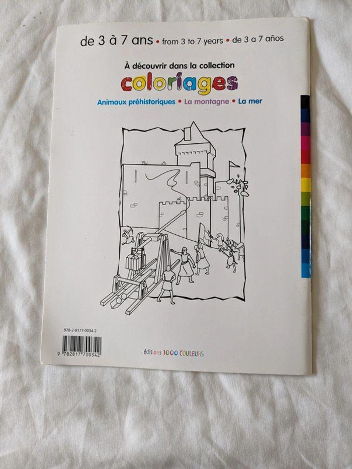 Livre coloriage châteaux forts - photo numéro 2