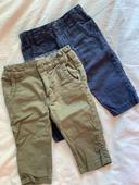 Lot pantalons chino Timberland 6 mois