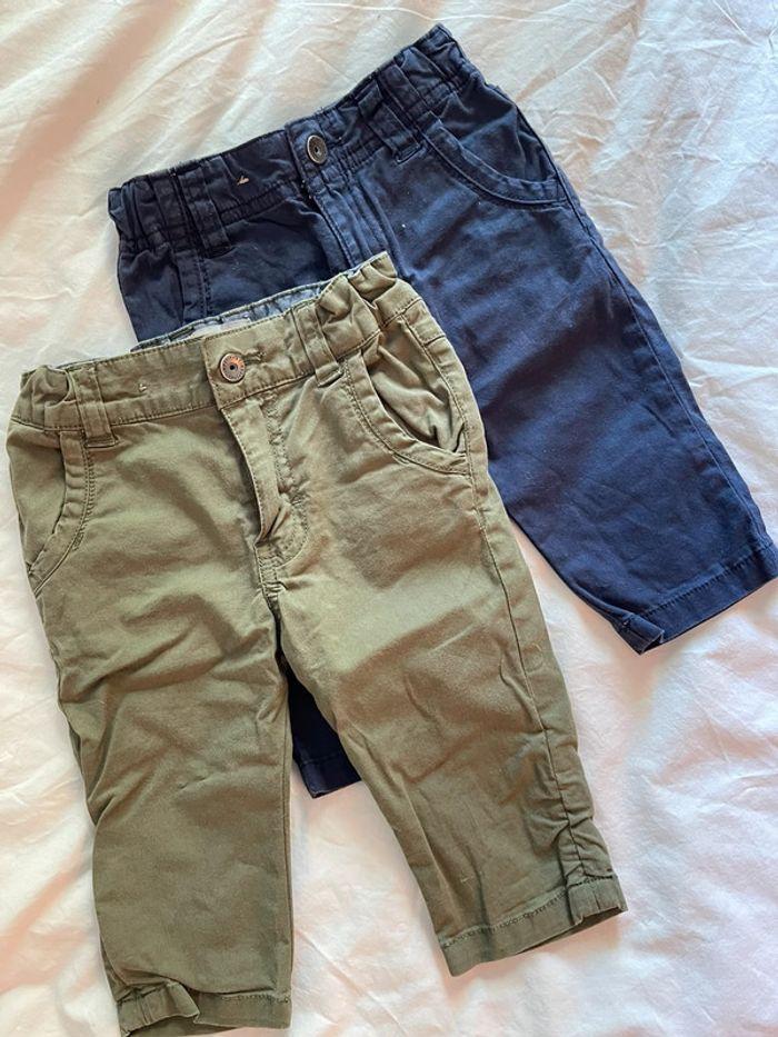 Lot pantalons chino Timberland 6 mois - photo numéro 1