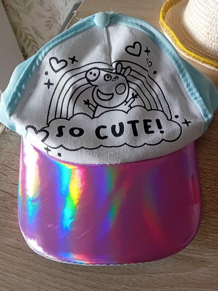 Casquette à colorier