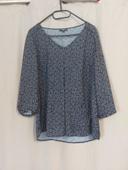 Blouse bleu