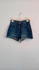 Short en jeans