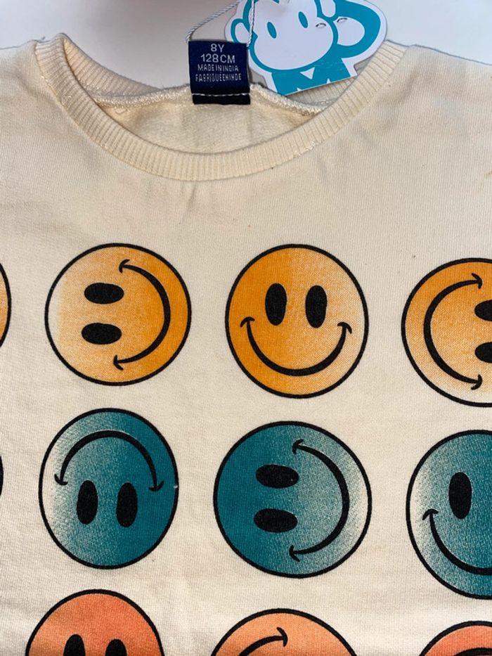 Sweat court Smiley Newness - photo numéro 3