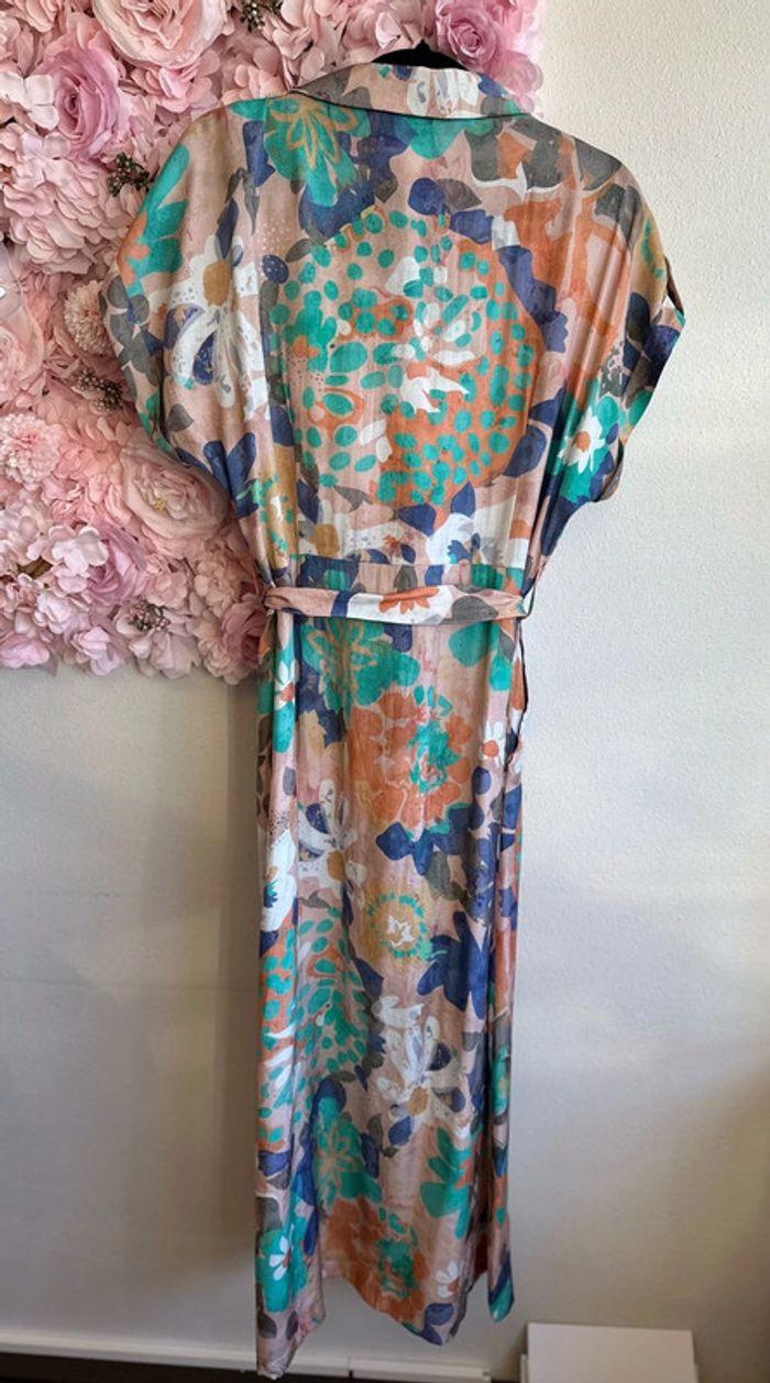 Robe longue EmiJo Paris motifs multicolores taille S/M - photo numéro 7