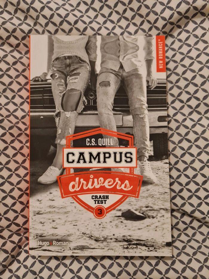 Campus Driver tome 3 + Marque page Dédicacé CS Quill - photo numéro 4