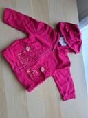 Veste fushia 18 mois