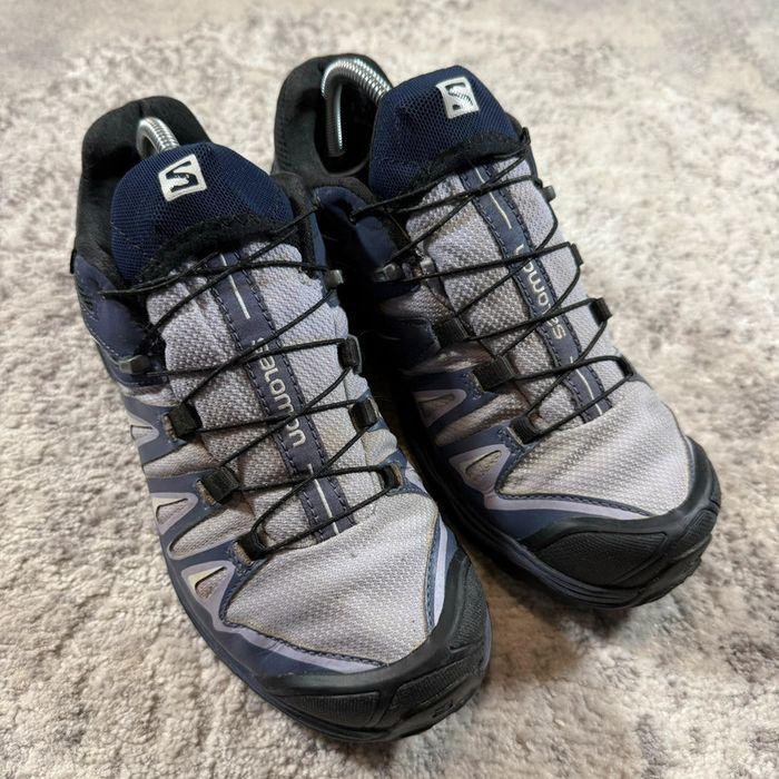 Salomon X Ultra Gore-Tex Blue & White & Grey - photo numéro 8