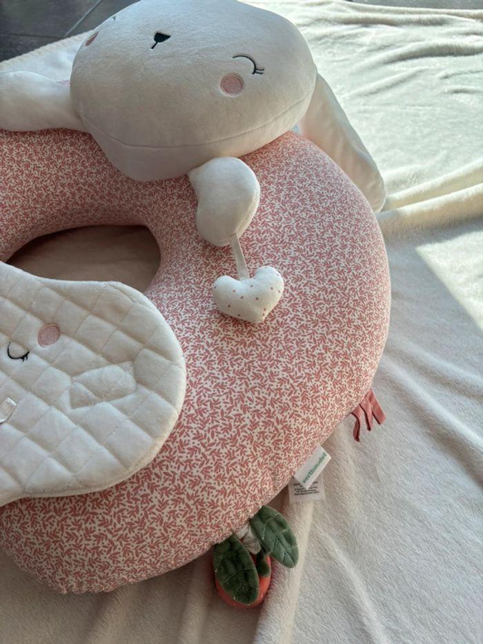 Coussin d’activité Lapin rose Verbaudet - photo numéro 4