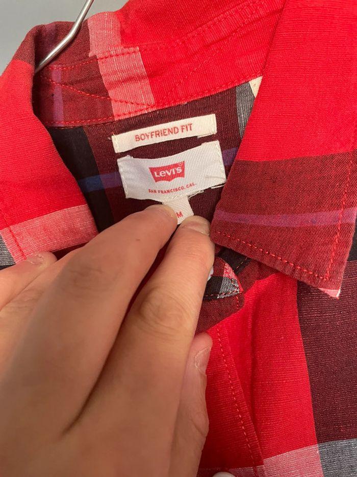 Chemise Levi's (rouge), M / 38 / 10 - photo numéro 2