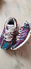 Baskets adidas zx flux w multicolor s76593