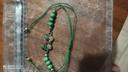 Bracelet papillon vert