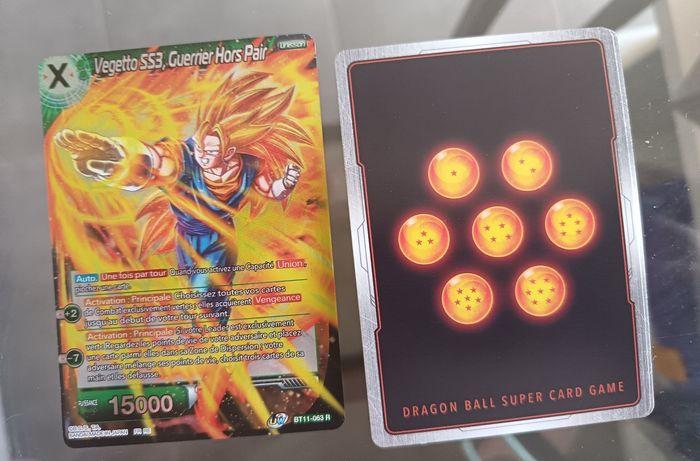 6 cartes dragon ball super card game - photo numéro 2