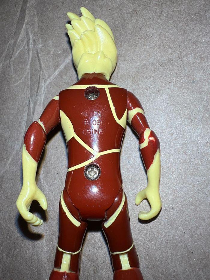 Bandai - 2008 Ben 10 Omniverse figurine Heatblast 10cm - photo numéro 12