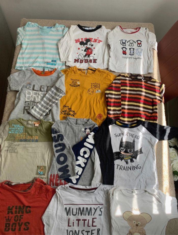 Lot de 29 tee-shirts manche longue - photo numéro 1