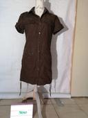 Robe tunique marron 38/40