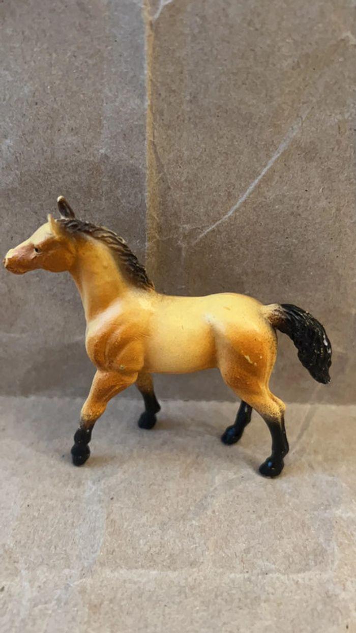 Lot de 5 figurines chevaux tissus et plastique 11cm x 2, 8cm et 6cm - photo numéro 15