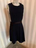 Robe Claudie Pierlot T :38 marine neuve