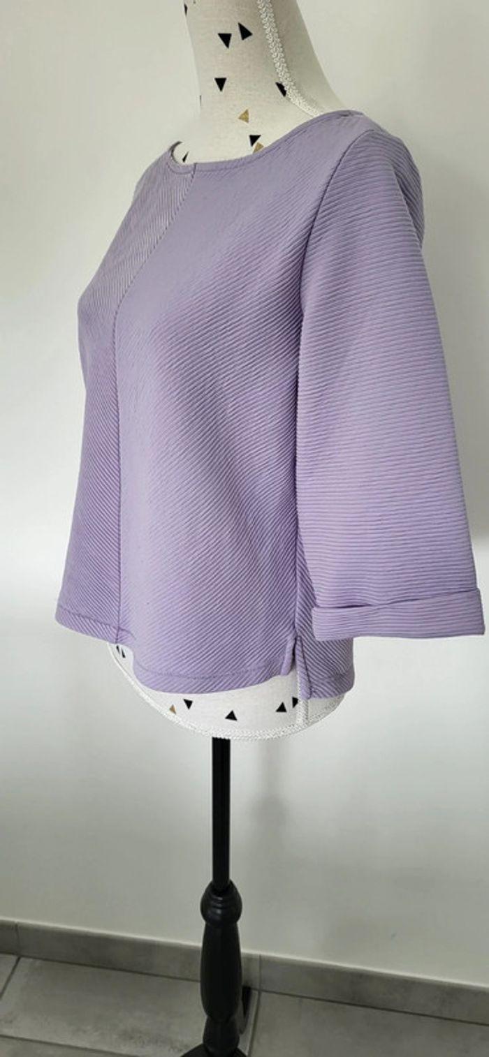 Blouse violette - photo numéro 2