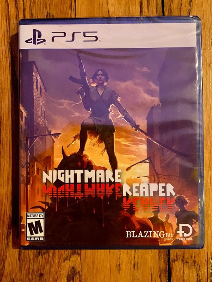 Nightmare Reaper, jeu Playstation 5 Ps5 Limited Run Games LRG #098 - photo numéro 1