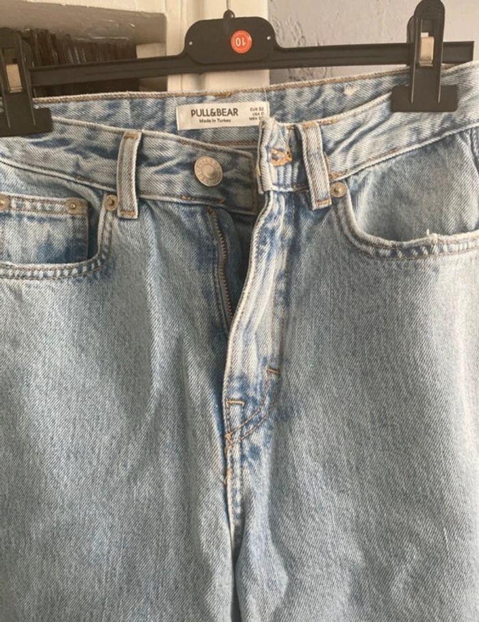 🩵 Superbe jean bleu clair Pull&Bear taille 32 XXS / 32 / 4 • Très bon état • Pull & Bear - photo numéro 4