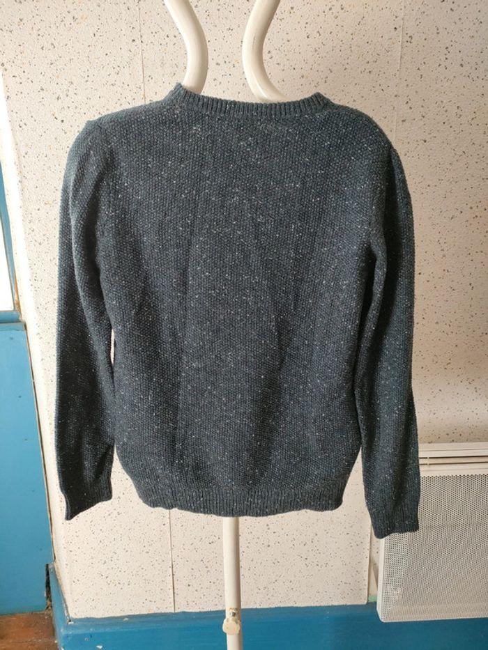 Pull bleu gris taille S homme - photo numéro 2