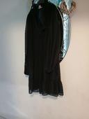 Robe hm noire en mousseline