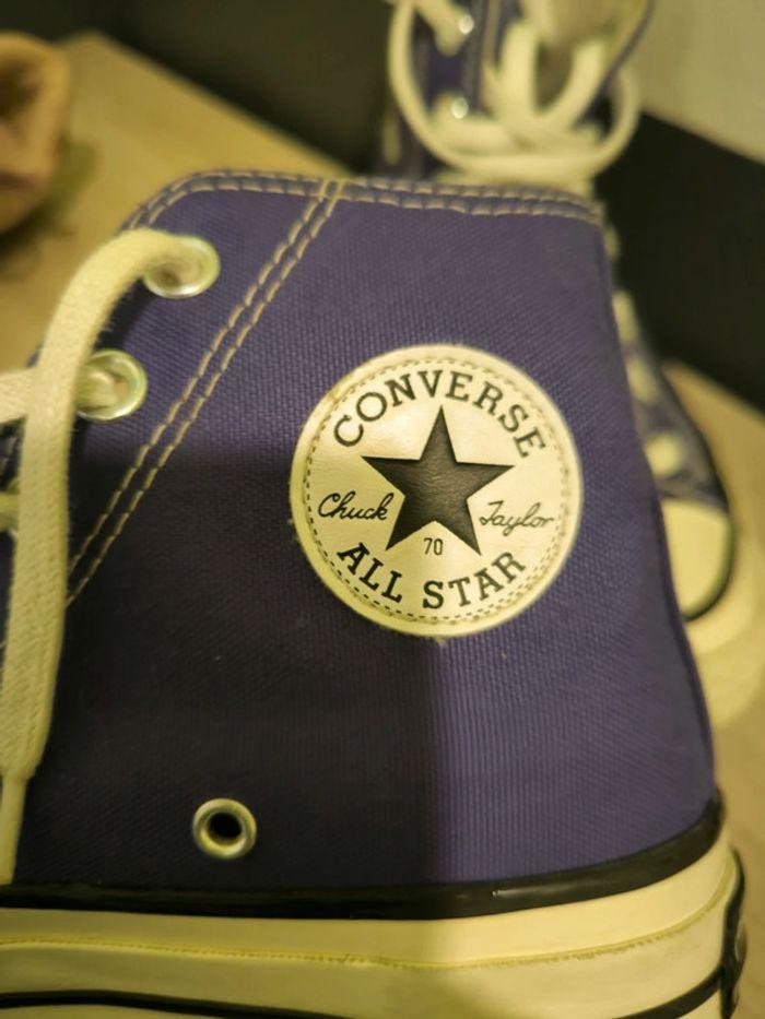 Converse lavande taille 35 - photo numéro 6