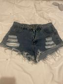 Short en jean