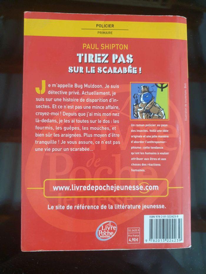 Livre tirez pas sur le scarabée - photo numéro 2