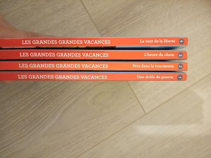 Lot 4 livres les grandes grandes vacances - photo numéro 3