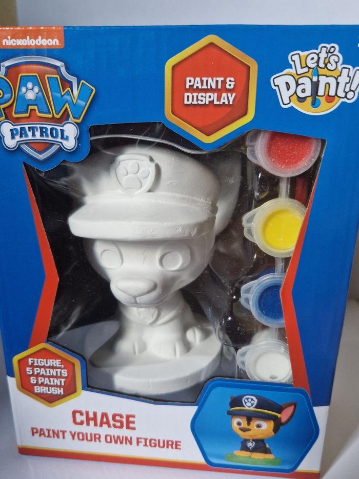 Figurine à peindre paw patrol chase - photo numéro 1